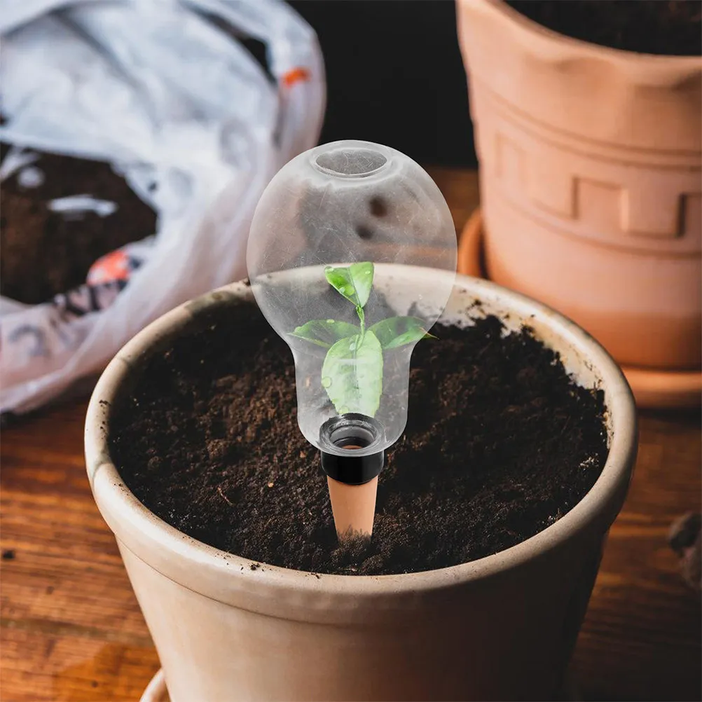 

Набор из 3 автоматических самополивающихся шаров-капельниц из терракоты для растений, система медленного полива для дома и сада