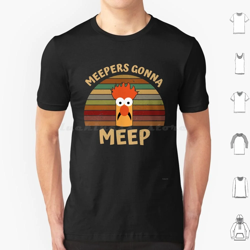 

Футболка с надписью The Show Beaker Meepers Meep 6xl, хлопковая крутая футболка Beaker Meep Meeper Going Meep The