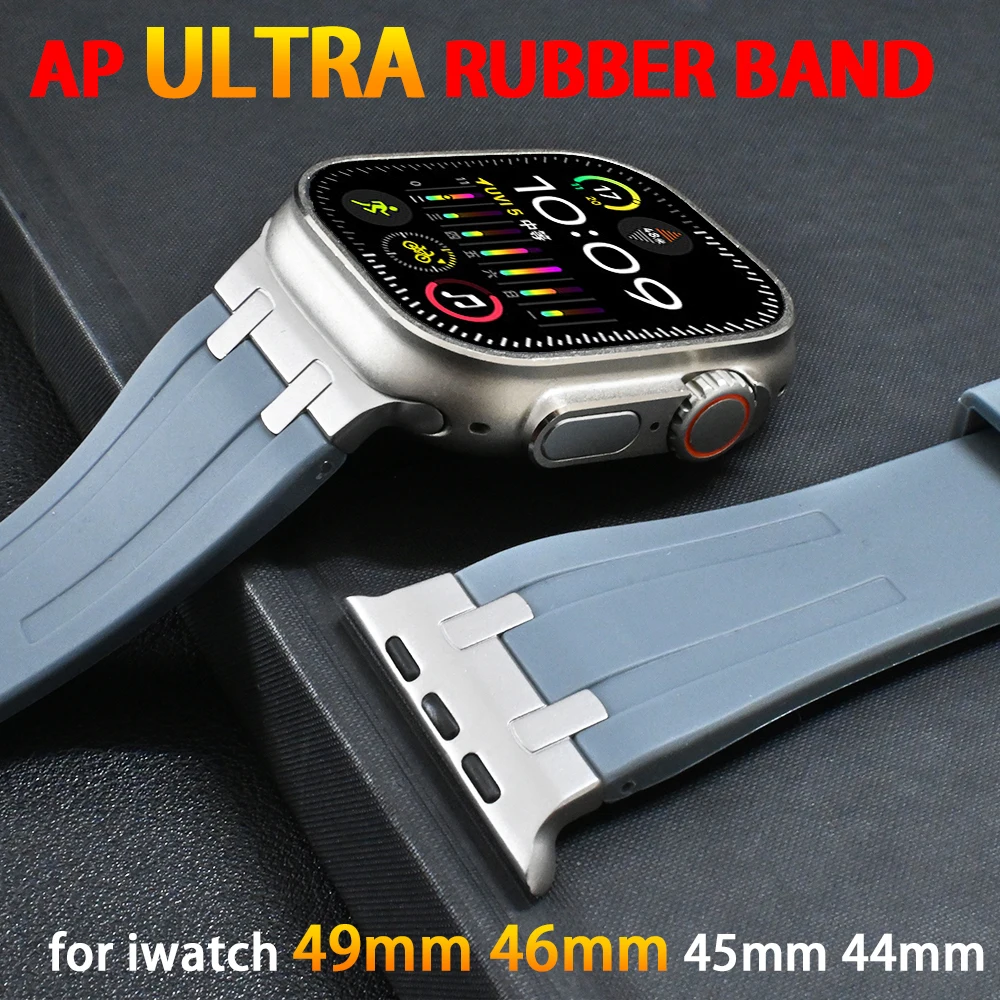 yZ[z`^J[o[Xgbv Apple Watch Eg 2 oh 49 ~[g 46 ~[g 45 ~[g 44 ~[guXbg IWatch V[YEg 10 9 8 7 6 5 RA