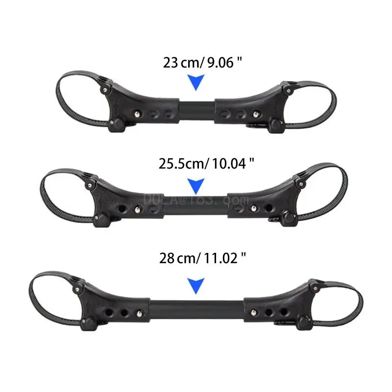 

3Pcs Twin Baby Stroller Connector Universal Joints Triplets Quadruplets Infant Cart Secure Straps Adjustable Linker Hook Safety