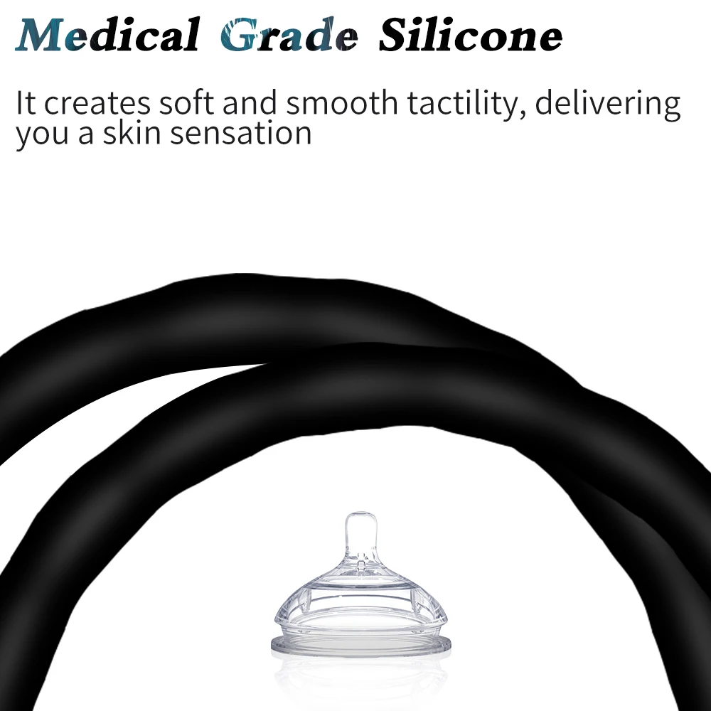 Male Penis Ring Silicone Cock Ring Lock Delay Ejaculation Thick Cockring Ball Stretcher nillo pene Sex Toys For Men penisring
