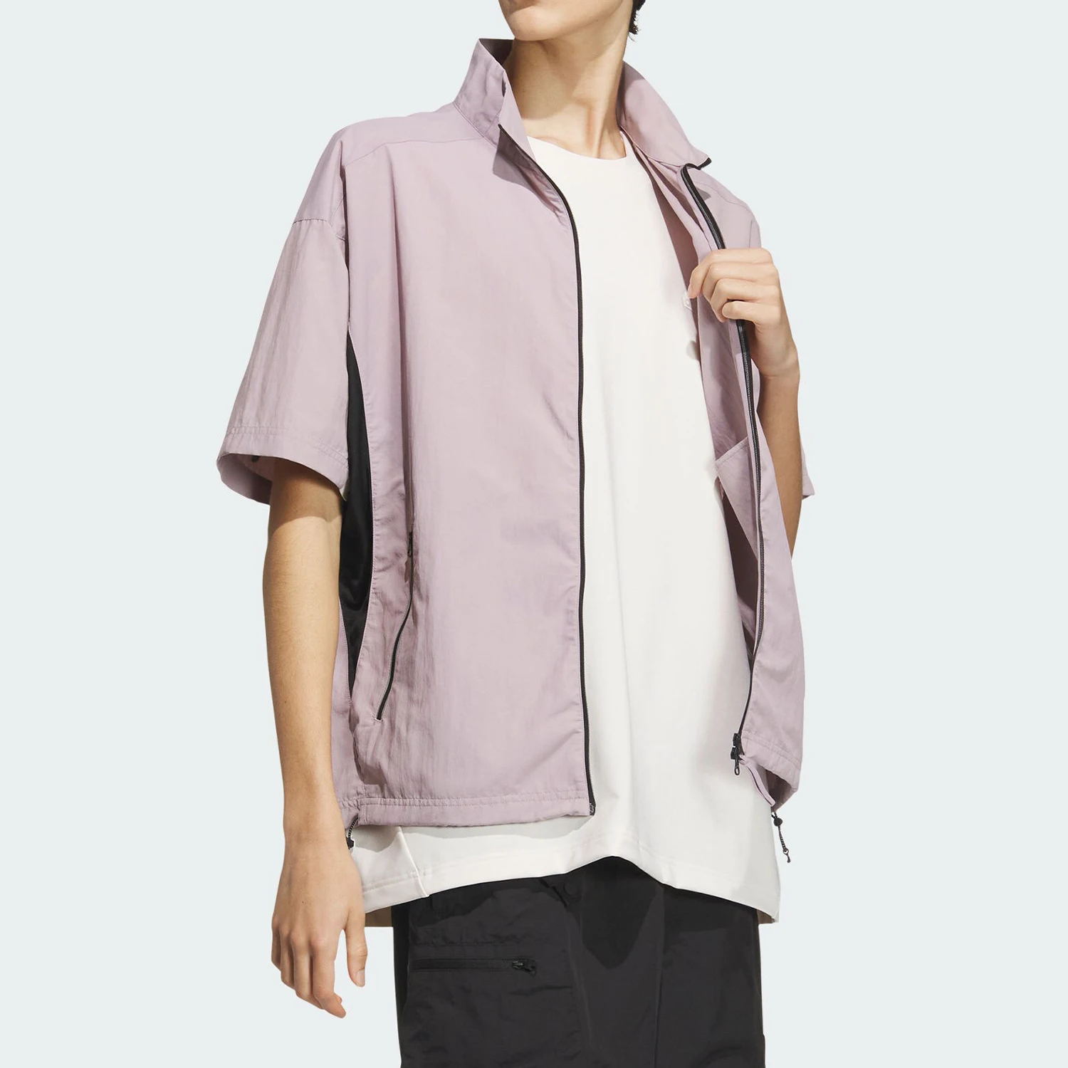 قميص أديداس FUSTL WV الأصلي للرجال منسوج بأكمام قصيرة JI9888