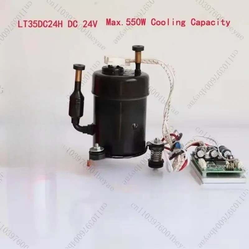 12V 24V 48V DC Air Compressor 450W High Power for Car Refrigerator Mini AC Cooling R134A Portable Freezer