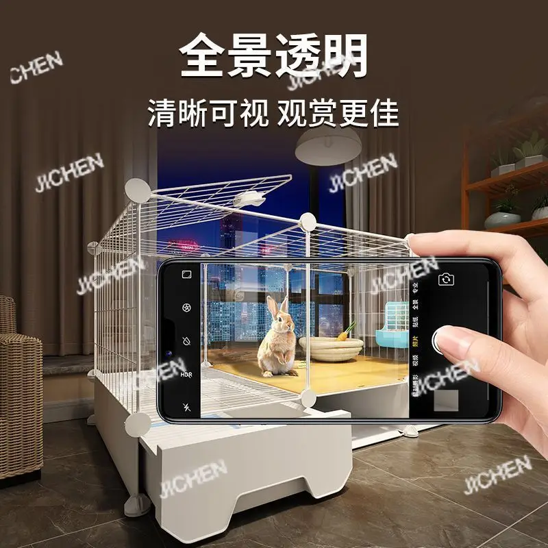 

Neu transparenusehold indoor with drawers toilet special luxury rabbit villa for guinea pigs and youngOffres temporaires limitée