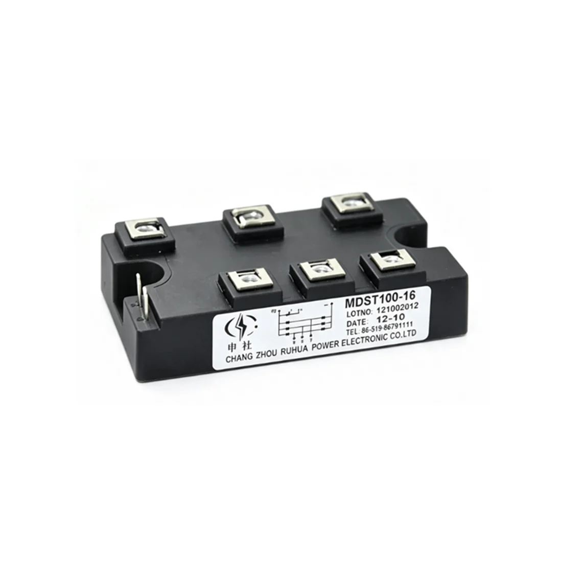 MDST50-16 MDST75-16 MDST100-16 MDST150-16 MDST200-16 New Three Phase Rectifier Bridge Module 1600V Power Thyristor Diode Module