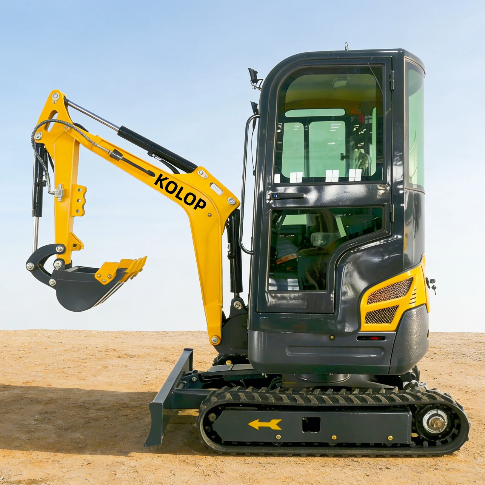 

1.5 Ton Mini Excavator Customized Enclosed Cab Diesel Engine Multi Scene CE Certified Compact Digger for EU Quick delivery