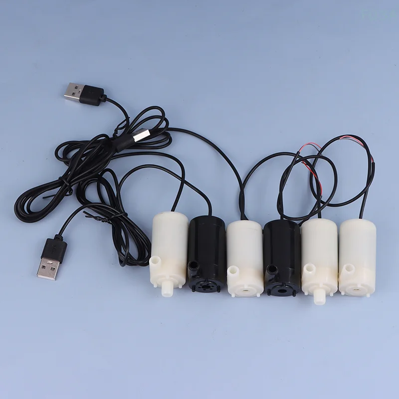 DC 3V Small Water Pump Horizontal Small Submersible Pump Fountain Vertical Mini Micro Plug