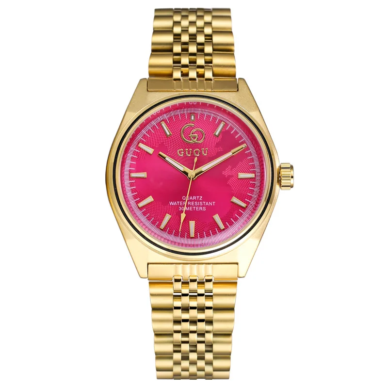 ساعة نسائية أنيقة، ساعة نسائية فاخرة وراقية، طراز الطالب، موديل 2026 جديد، ساعة يد كوارتز عصرية