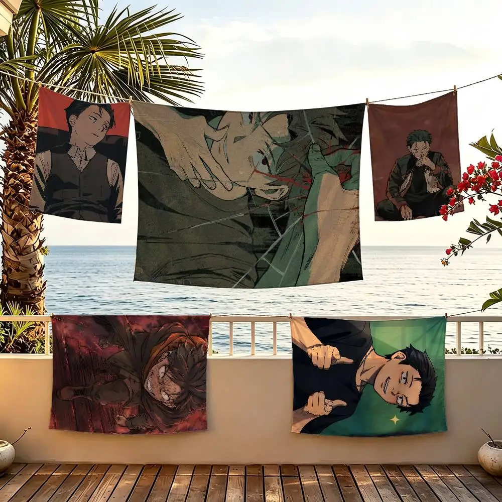Anime Cartoon Subaru N-Natsuki flag For Camping Party Picnic Studio Booth Background Wall Interior Decoration Banner