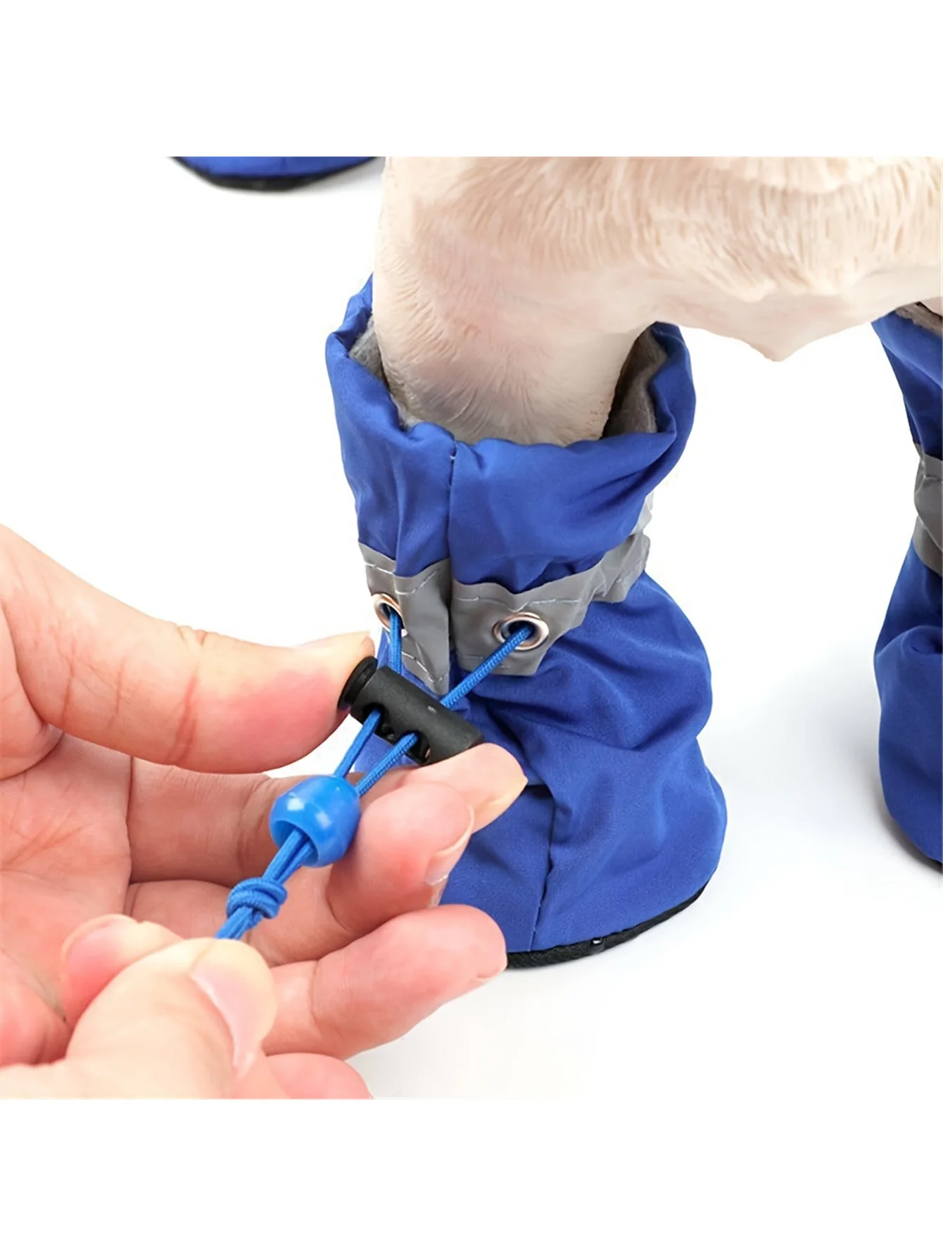 4 PCS set Of Waterproof Pet Dog Shoes, Anti Slip Soft Soled Rain Boots, Kitten Dog Shoes, Puppy Pet Boots, Pet Paw Accessorie