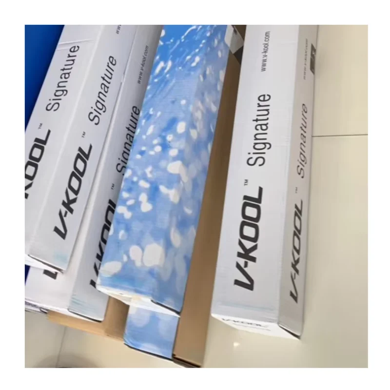 Película de Vinilo para Ventanas de Auto V Kool V70, Material para Mascotas, Tamaño 1.52*30m, Aislamiento Térmico de Alta Calidad, Nano Cerámica, Protección Solar para Auto