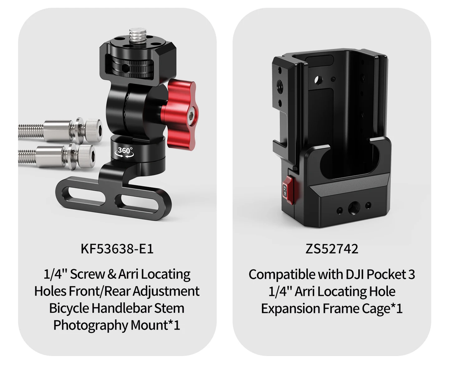 Universal Lenker Vorbau Kamera Halterung Fahrrad Scheinwerfer Halterung Handy GPS Halter für Gopro 13 Insta 360 OSMO Action Stehen – Detail 37