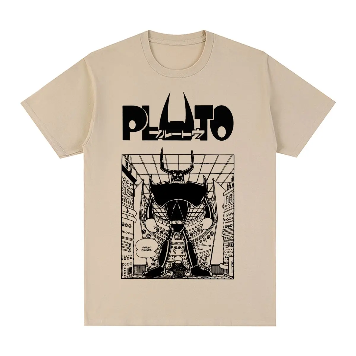 Naoki Vintage-Camiseta de algodón para hombre y mujer, camisa de estilo Pluto de Astro Boy, novedad