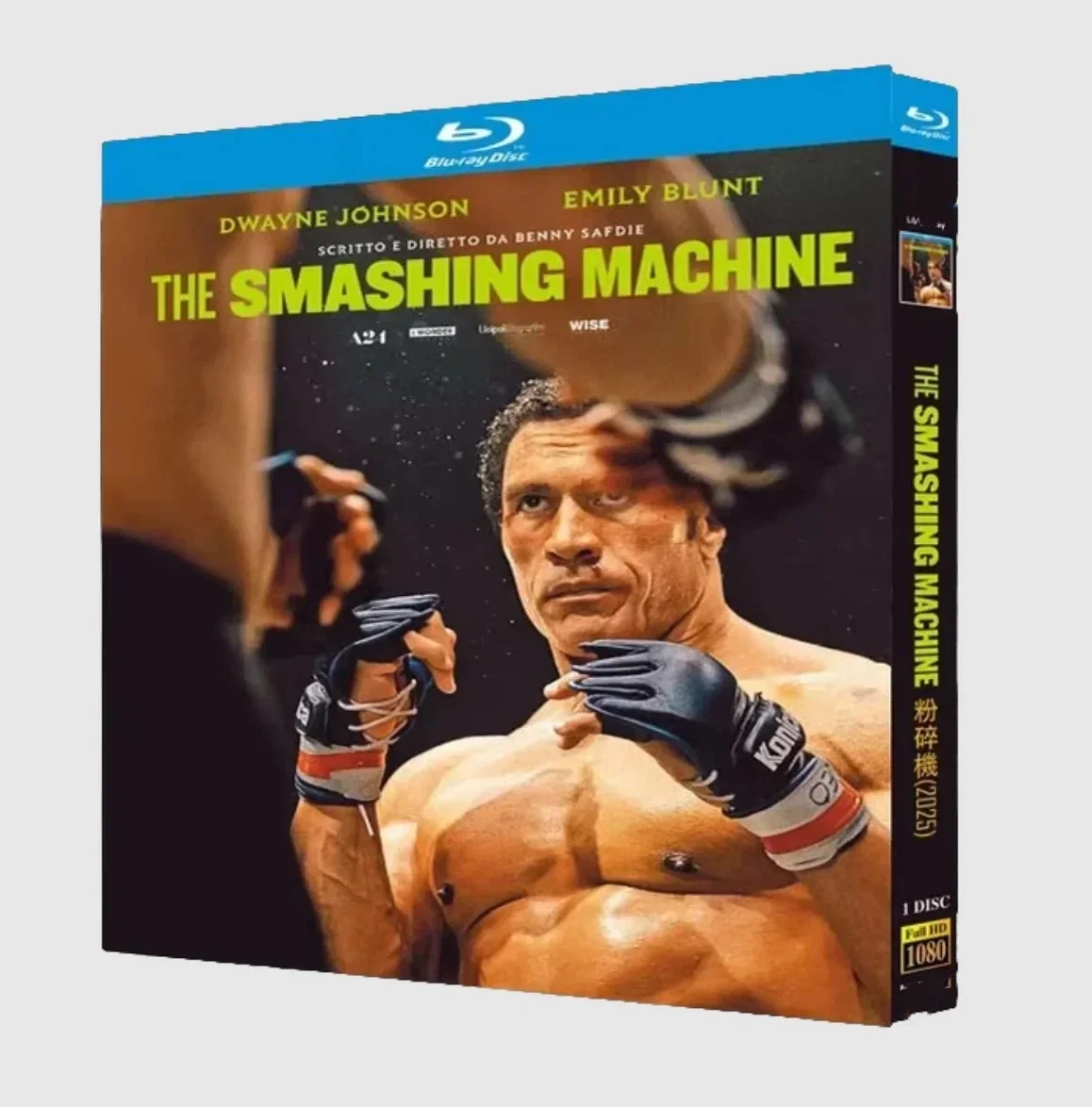 Smashing Machine (2025) 1 BD All Region New Box Set Blu-ray Disc High Definition - Action Movie Collection