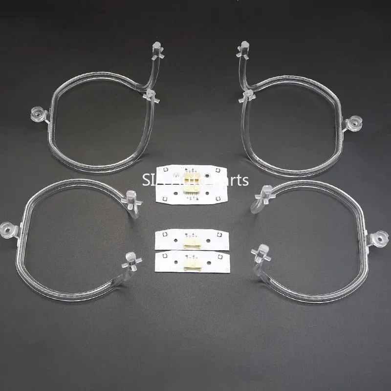 

White Light Car Headlight DRL Chip Angel Eye Ballast Conduit Strip Light Source Module For BMW X3 X4 F25 2014-2017 LOW European