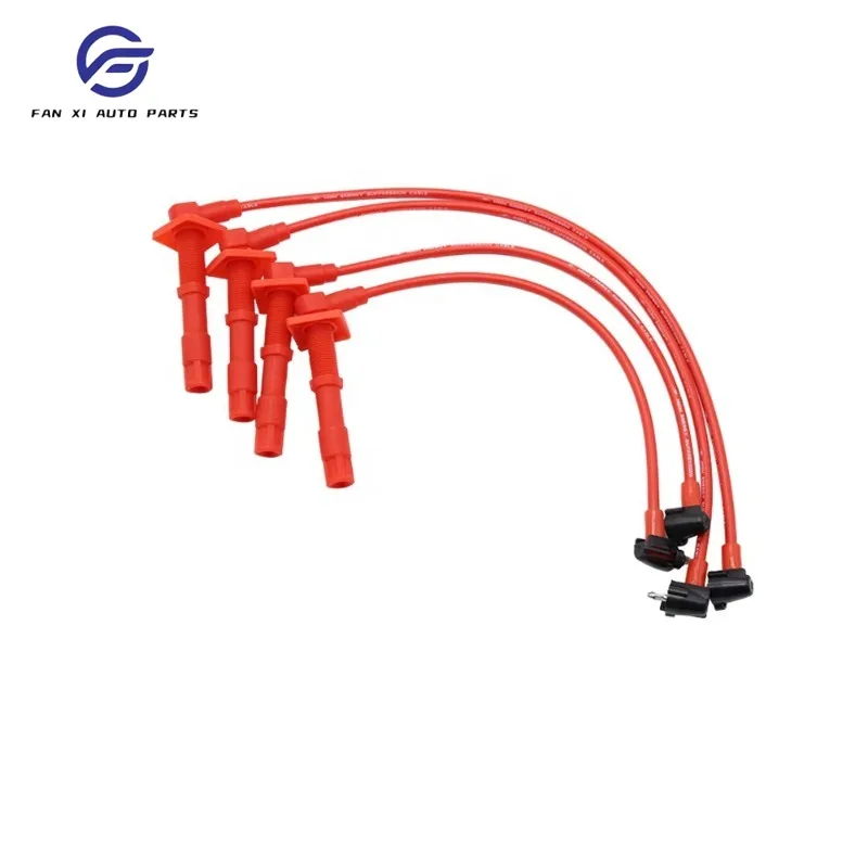 

90919-22372 Red Spark Plug Wire for The Car Ignition System Is Suitable for Toyota Corolla Model From 1997.90919-22372
