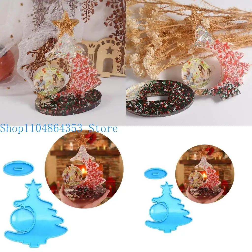 

652f Рождественская эпоксидная смола.