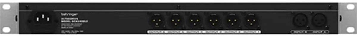 Behringer ULTRADRIVE DCX2496LE -High Precision Digital 24-Bit/96 kHz Loudspeaker Management System Audio Processor