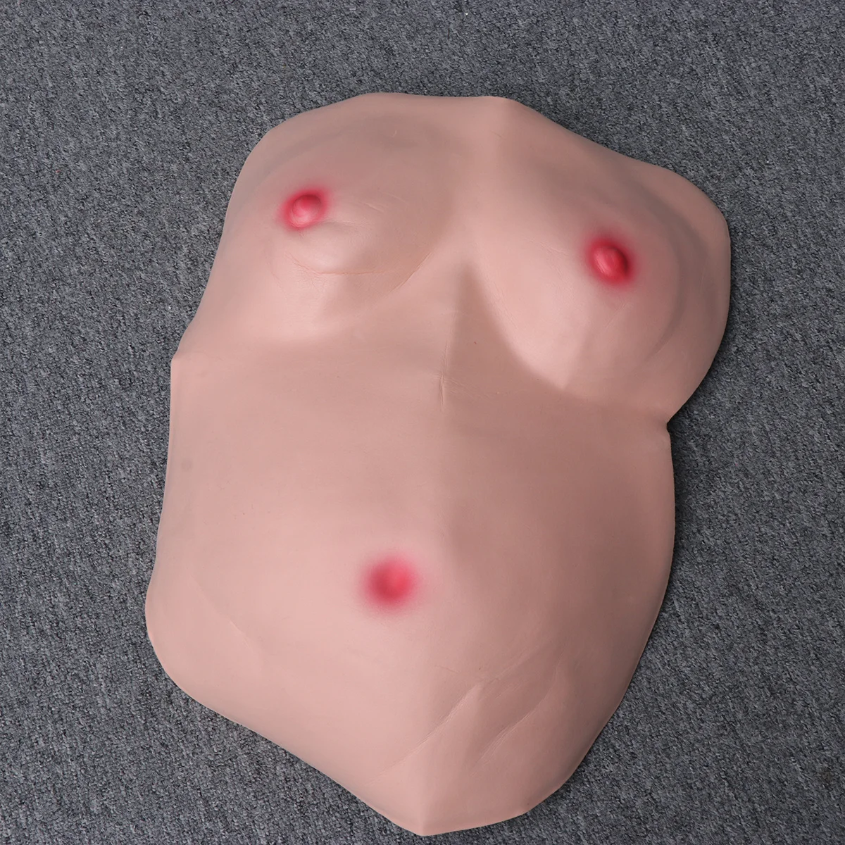 

Eva Fake Belly Pigsy Cosplay Costume Lightweight Funny Joke Halloween Masquerade Party Decoration Prop Fake Belly