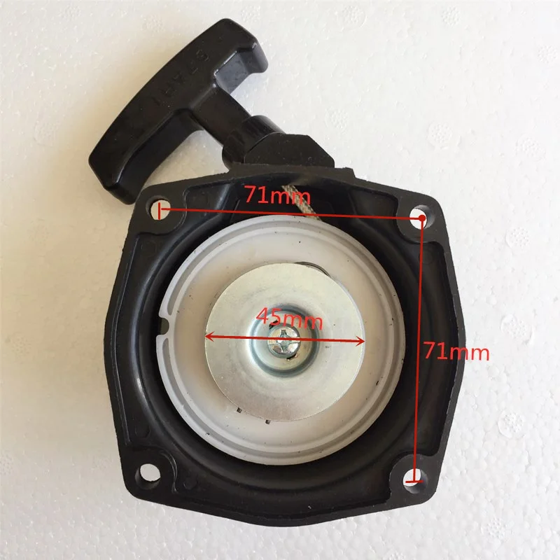 Recoil Starter For MITSUBISHI T170 T200 T320 KAAZ TD48 TRIMMER BRUSHCUTTER PULL START SHROUD REWIND SPRINGS GRIP HANDLE ROPE