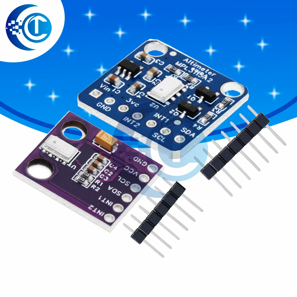 Module de capteur de température intelligent d'altitude de pression barométrique MCU-3115 MPL3115A2 pour arduino