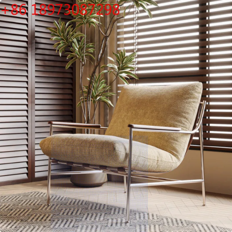 

Fica для отдыха дома, одно кресло-качалка для гостиной, скандинавский современный минималистичный диван-кресло