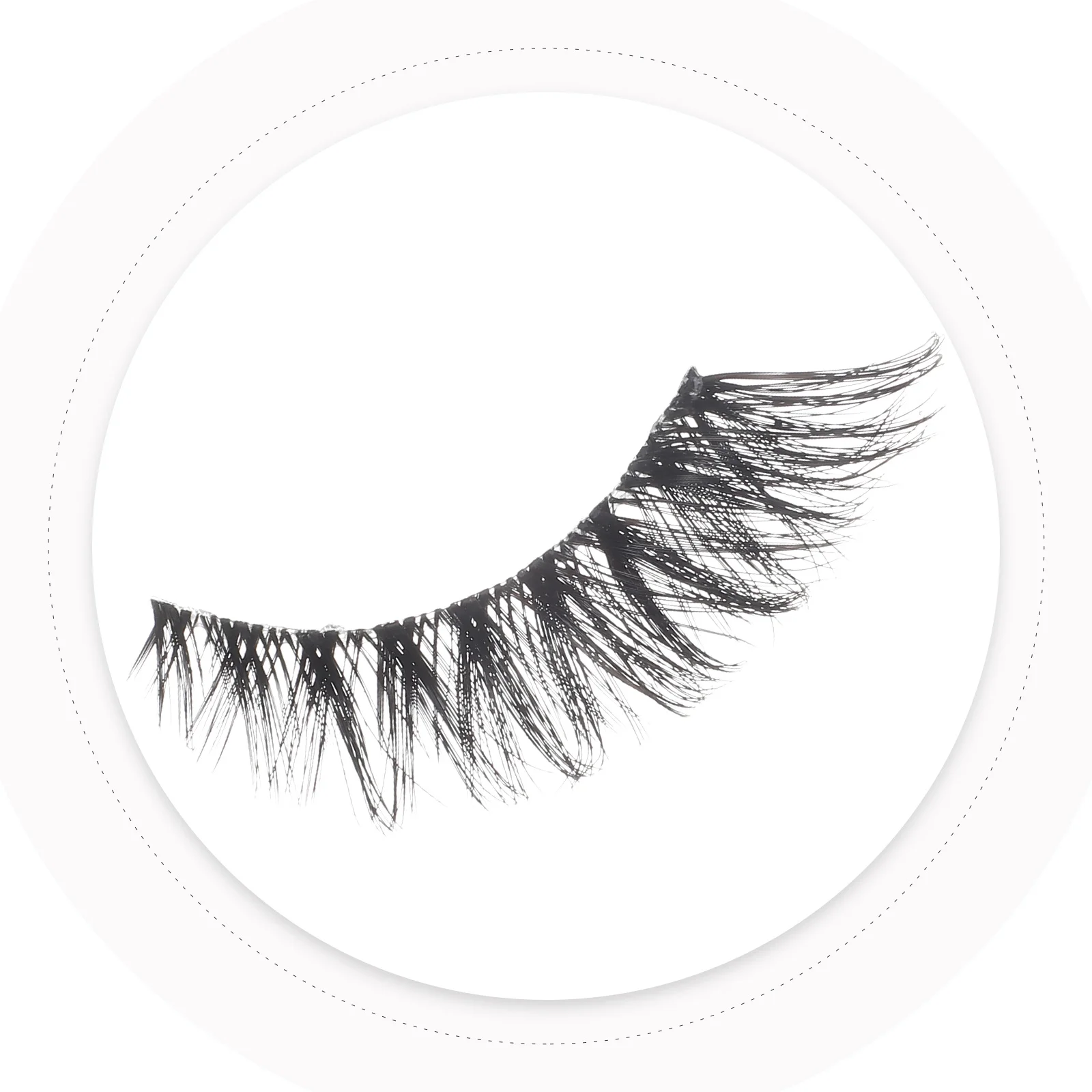 

5Pairs Fake Eyelashes Lightweight Natural Look Easy to Use Classic Design for Parties Everyday Makeup Lash Set
