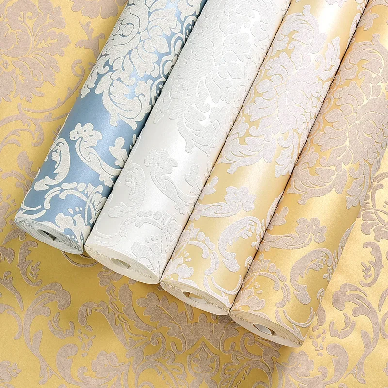 European-style Wallpaper 3D Three-dimensional Wall Stickers Background Wall Three-dimensional Wallpaper Self-adhesive Wallpaper