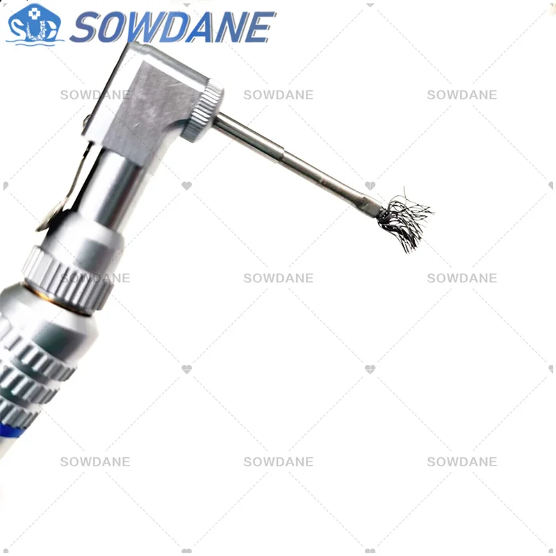 Picture 3: Dental Debridement Peri-Implantitis Implant Surface Threads Cleaning Brush High Quality Titanium brush Autoclavable