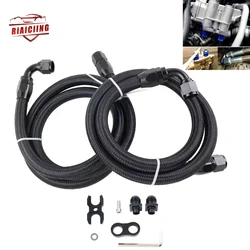 Fuel Hose Lines + Oil Cooler Adapter Fitting For BMW E36 E46 M3 E90 E92 E93 335i Automobiles Engines Components