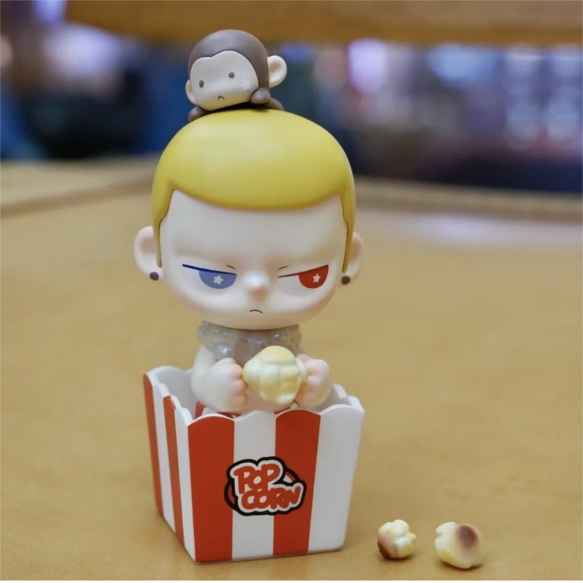 

Kubo Limited Edition Figurines Popcorn Rapper Action Figures Fashion Toy Cute Doll Creative Gift Collection Ornament