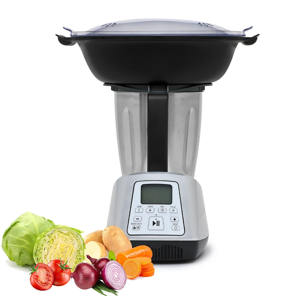 

Smart Multifunctional Food Processor,WiFi Built-In,All in 1,Blending,Steaming,Weighing,Mixing,Emulsifying,Chopping,Kneading