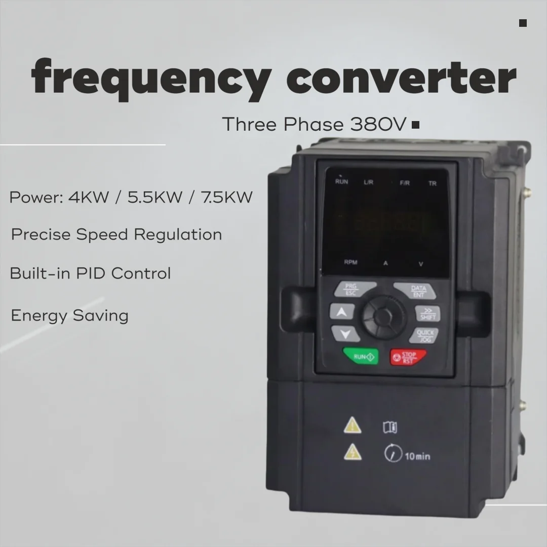380V Three Phase VFD 4KW-7.5KW Optimized for Motor Speed Regulation & 150% Overload Capacity NFLIXIN 9800