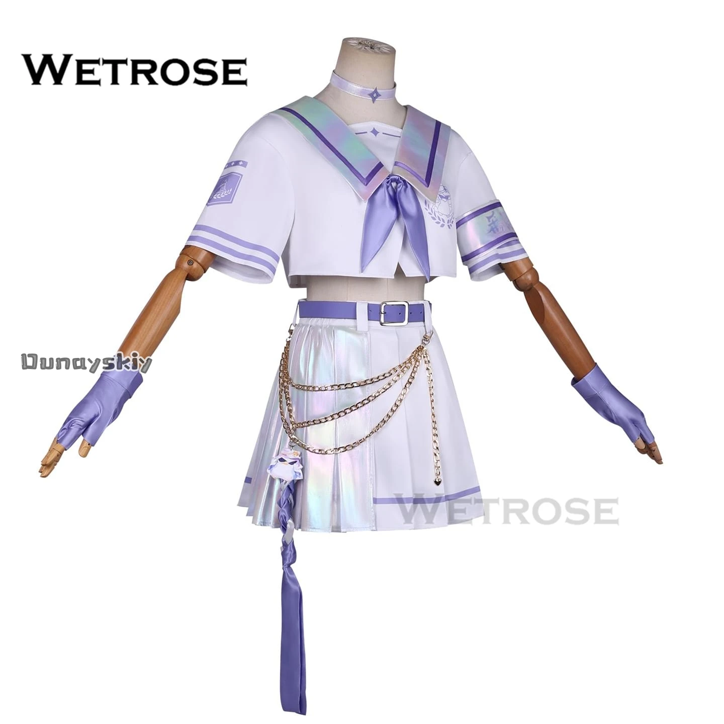 Hololive Vtuber Dreams Todoroki Hajime Cosplay jiakei Dresses Costume Hallowmas Fancy Ball Comicon Adult Woman Game Outfit view 3