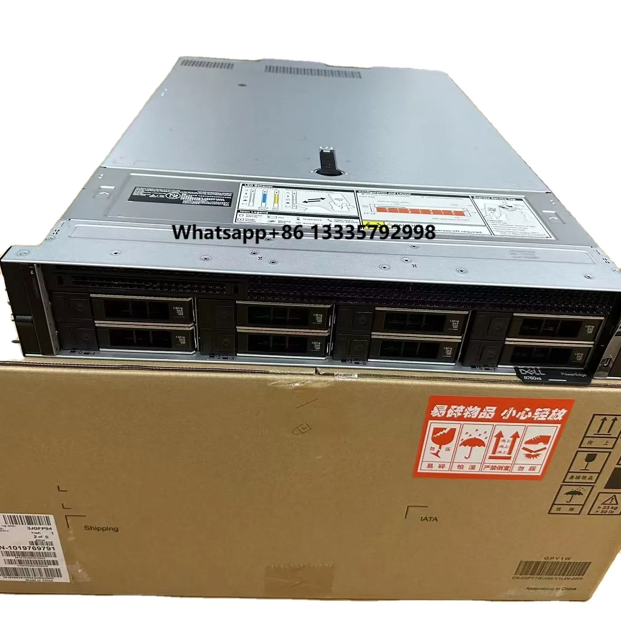 

Original New Dell Poweredge R760/R760XS/R660 Rack Server AI Training Data Center Storage Server Intel‘ Xeon CPU