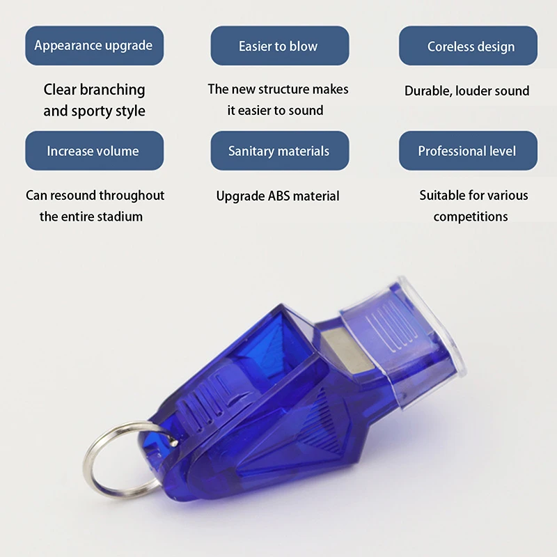 New 1Set Professional Referee Whistle Special Whistle Basketball Coach Football Sports Whistle Outdoor Rescue Survival Whistle