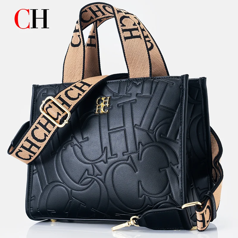 Leather Work Duffle Bag - CH Grote damestas van PU-leer, schoudertas,