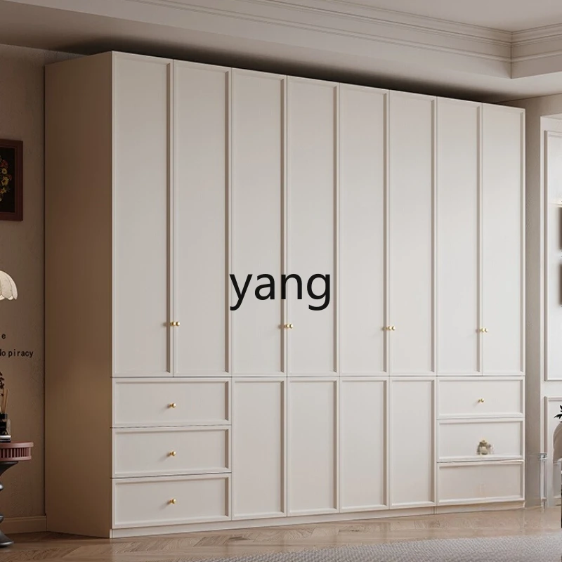 

French cream wind one door to top combination wardrobe bedroom size apartment household blister wardrobe