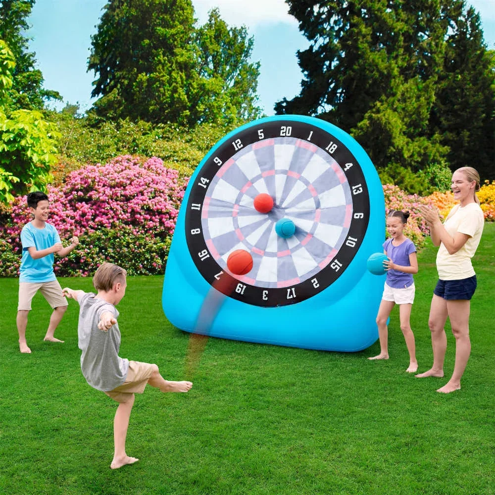 Customize Small Inflatable Football Darts Inflatable Soccer Dart Board for fun teamwork games