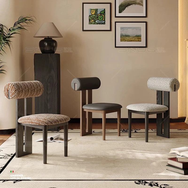 

Luxury Wooden Dining Chairs Stoot Restaurant Mobile Modern Living Room Outdoor Dining Chairs High Sillas Chinese Style Furniture