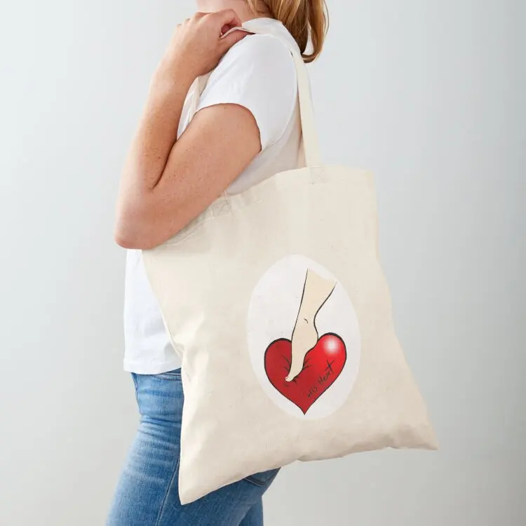 

A foot on his heart Tote Bag shopper bag woman Lady bag bags luxury women tote woman