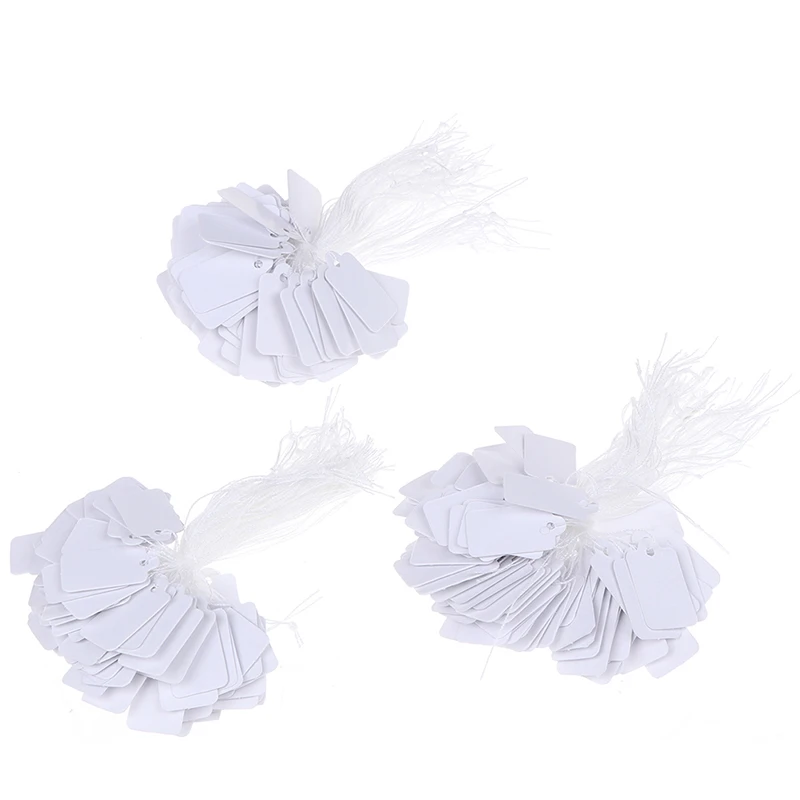 ~~New Sale New Sale 300Pcs label tie string strung ticket jewelry merchandise display price tags