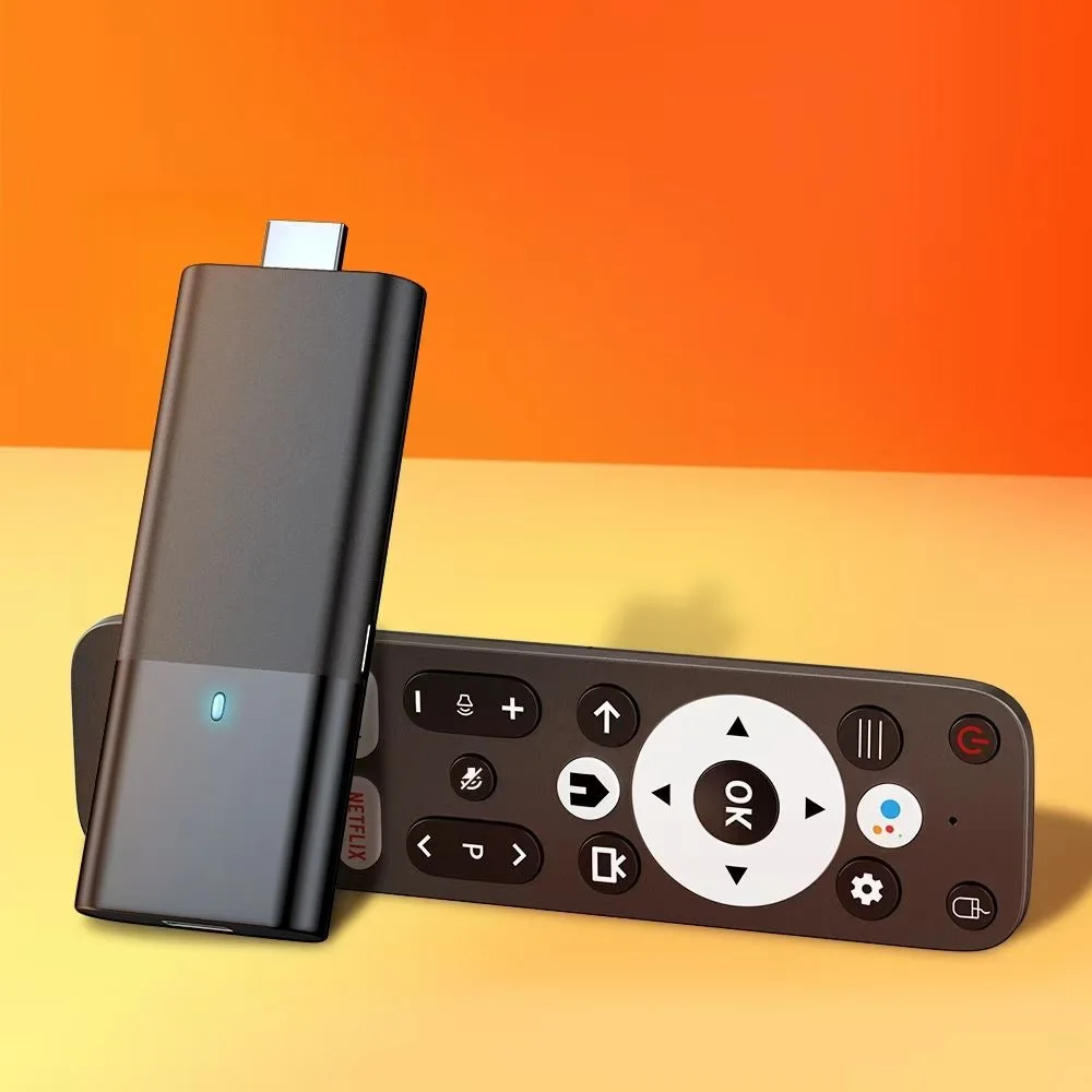 DCOLOR JUNUO FACTORY S02 TV Stick Android 4K Allwinner H313 Android10 Smart TV Dongle 2gb 16gb Android TV Stick BT صوت عن بعد