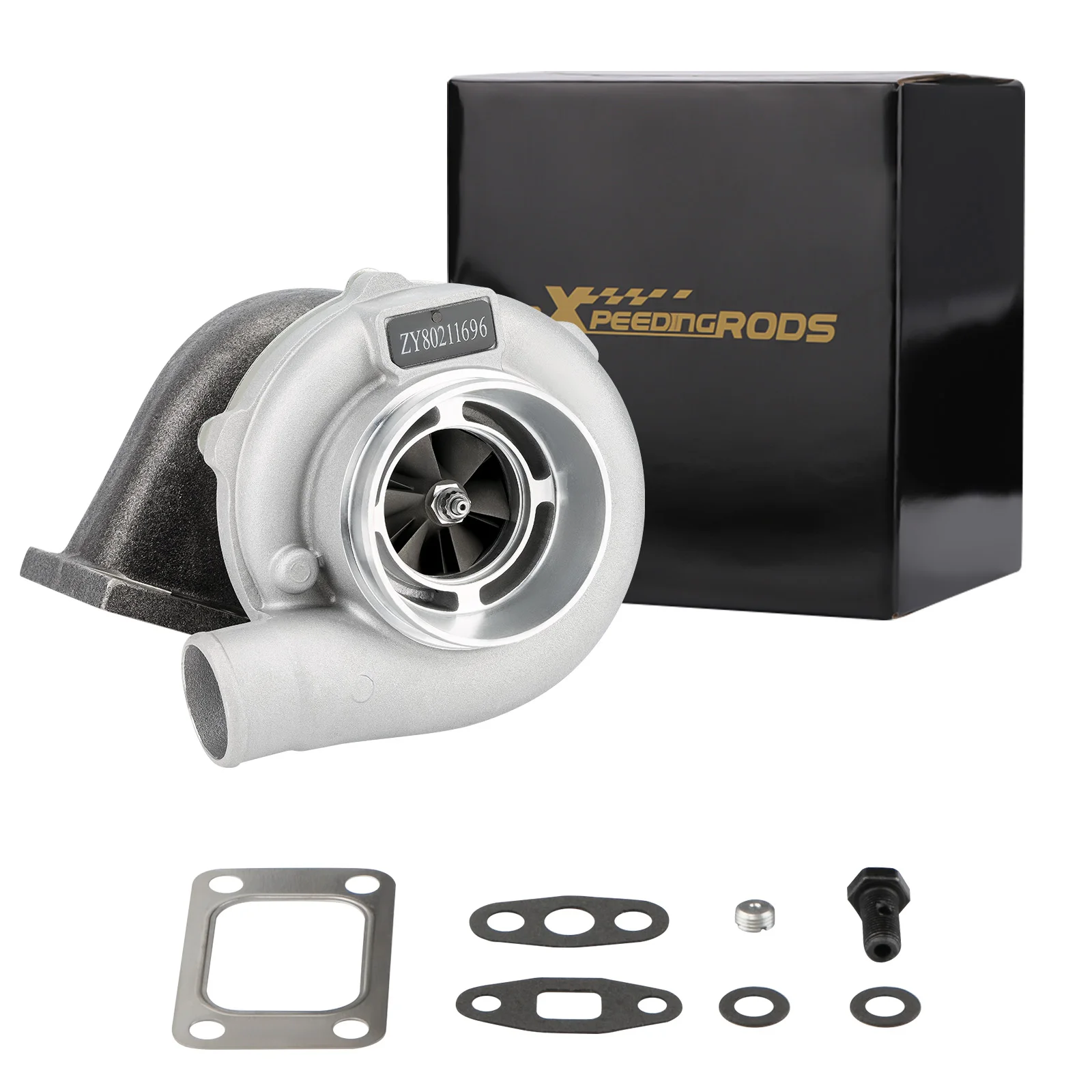 GT3037 GT3076 T3.82 A/R Turbo/Turbocharger Compressor GT30Boost Up to 500