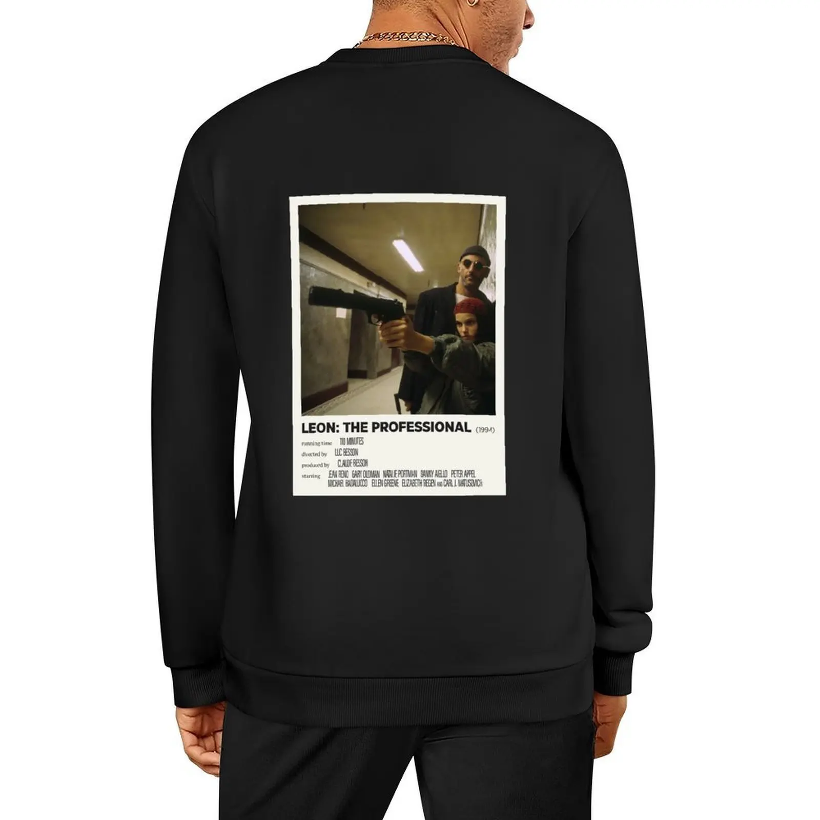 

Leon: The Professional (1994) Alternative Film Poster Pullover men clothes japanese style tracksuit hoody