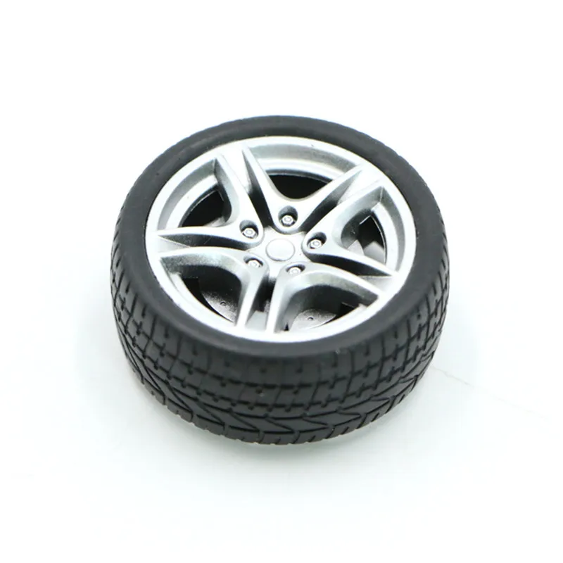 48mm simulation wheel 1:10 car tire wheel rubber wheel wheel balance car