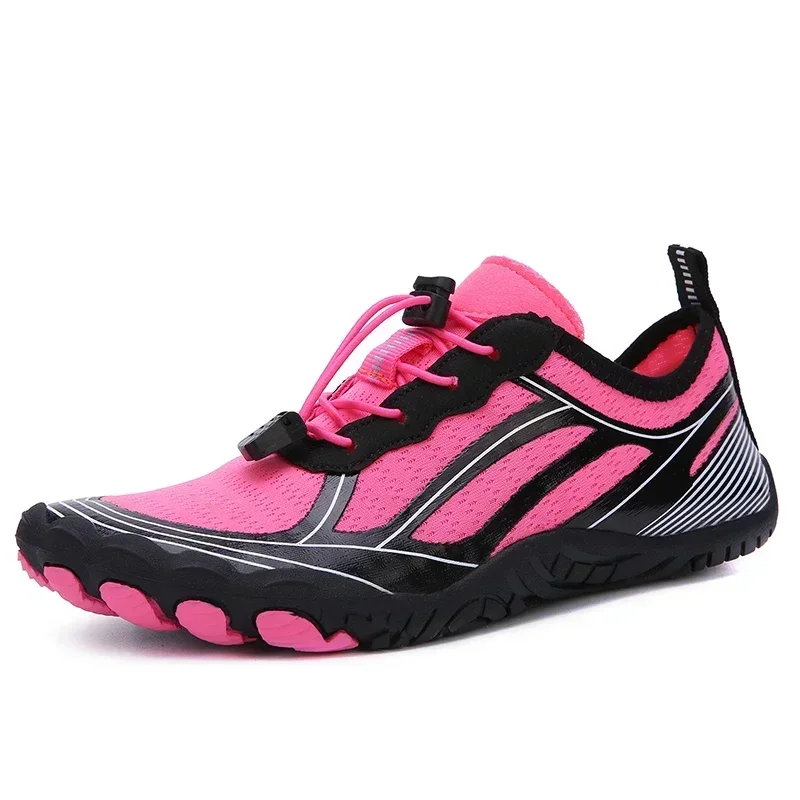 Zapatillas de agua transpirables para hombre y mujer, calzado de secado rápido para natación, senderismo y gimnasio, novedad de verano