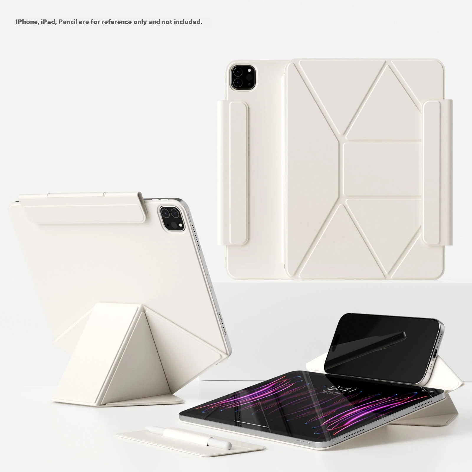 Smart Folio Case for iPad A16 2025 Air 7 13 M3 Case for iPad 10th 10.9 2024 Pro 11 13 Case for Air 4 5 Funda for M5 Pro 13 11