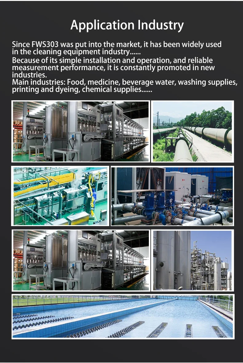 Externer Clip, einfach zu installierender Ultraschall-Durchflussmesser für Rohre DN15-DN40