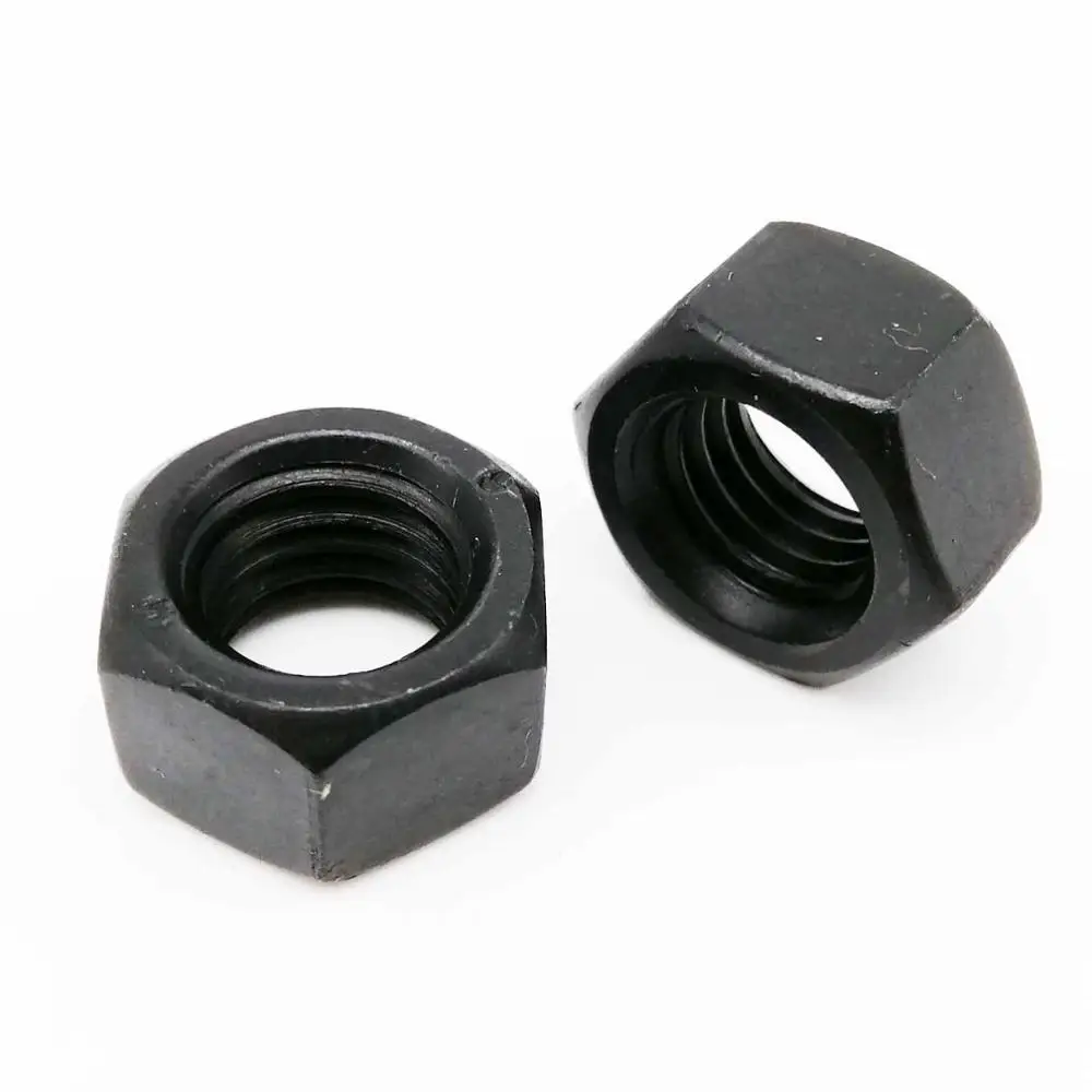 

1/2/5/10/20/25/50 Black Grade 8.8 steel DIN934 Hex Hexagon Nut M1.4 M1.6 M2 M2.5 M3 M3.5 M4 M5 M6 M8 M10 M12 M14 M16 M18 M20 M24